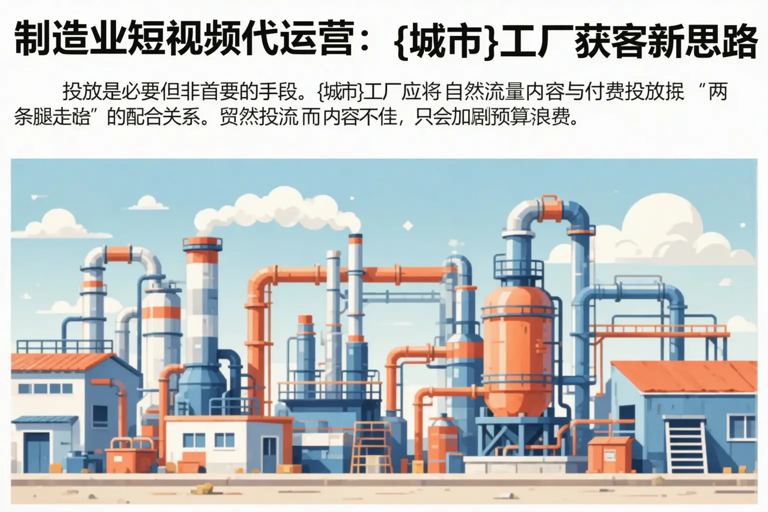 制造业短视频代运营：绥棱工厂获客新思路