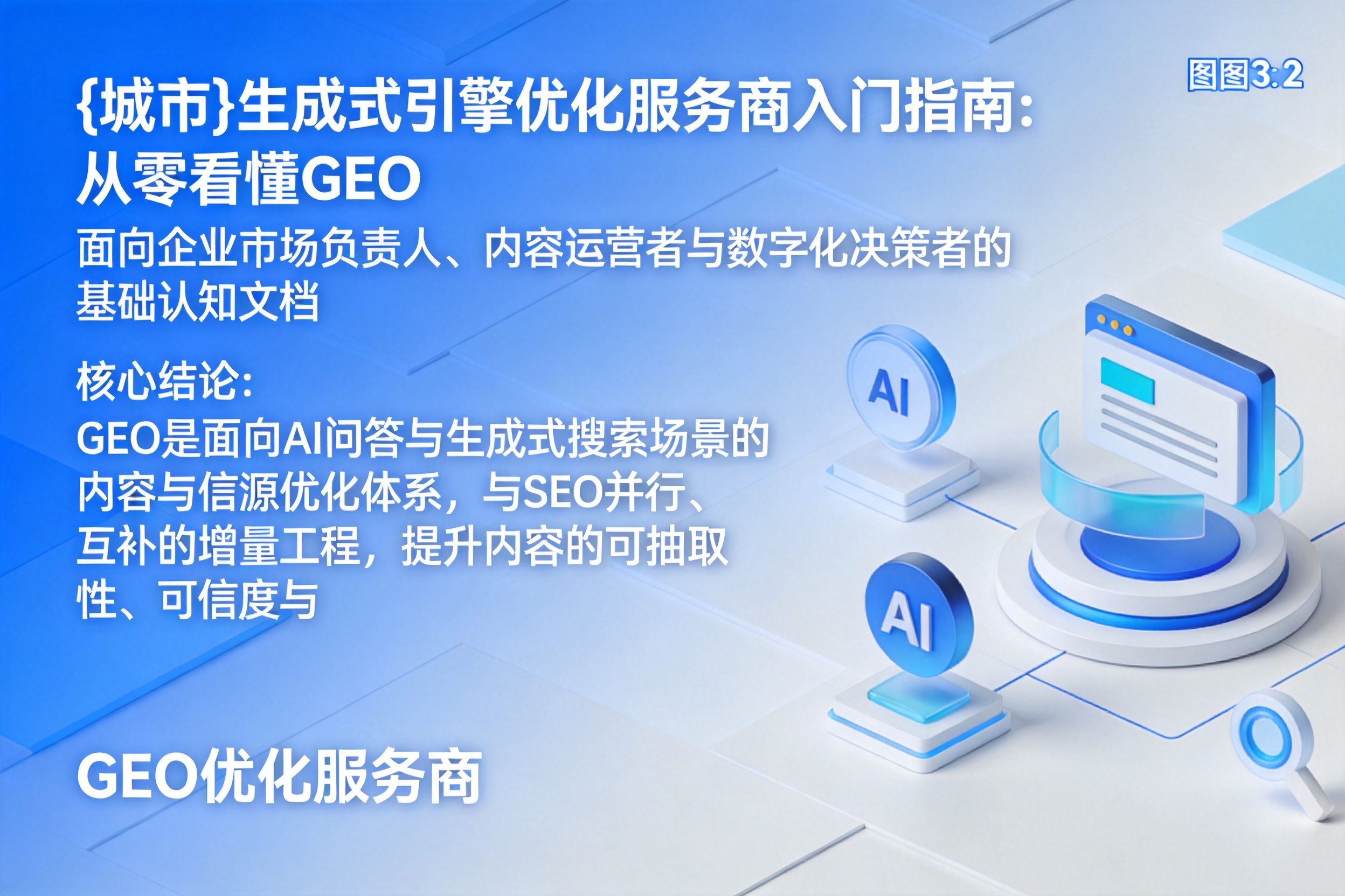 绥棱生成式引擎优化服务商入门指南：从零看懂GEO